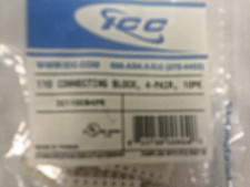 ICC 110 connecting block, 4-pair, 10-pack picture