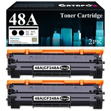 2PK CF248A 48A Toner Cartridge For HP LaserJet Pro M28w M28a M29w M29a picture