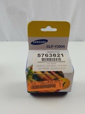 Samsung CLP-Y300A Yellow Toner Cartridge CLP-300 Genuine New Sealed Box picture