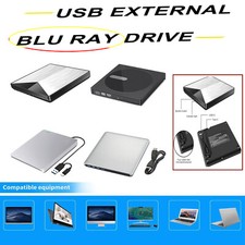 4K Genuine Burner External USB 3.0 Super Slim DVD BD Recorder Drive US picture