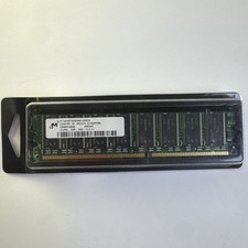 Micron 512MB DDR1 PC-2100 DDR-266 266MHz CL2.5 184-Pin ECC Desktop RAM DIMM picture