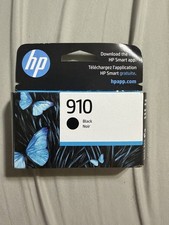 HP 910 Black Ink Cartridge Genuine OEM New Sealed  Expires 3/2027 picture