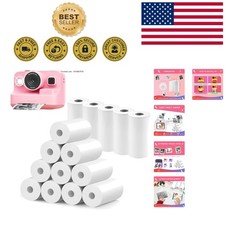 15 Rolls of Instant Camera Refill Paper - HD Glossy Finish for Kids Cameras picture