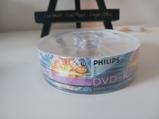 New Sealed Phillips DVD-R 15-Pack 4.7 GB 120MIN 1 - 16x Speed Inventor  picture
