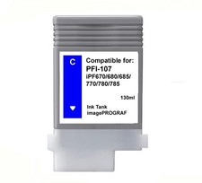 PFI-107 Cyan Ink Cartridge Fit Canon IPF 670 IPF680 IPF685 IPF780 PFI107C picture