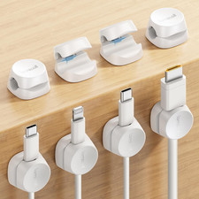 8pcs Organizador Cables Clip Resorte Lamicall Sujeta Cables Escritorio 1s Lock picture