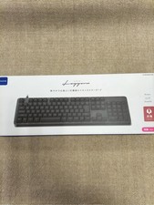 ELECOM TK-MC50UKLGY/EC Leggero Mechanical Keyboard Red Switch Used picture