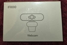 Webcam IFROO FHD 1080P Microphone No fisheye Wide-Angle for Desktop Laptop picture