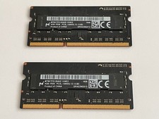 Micron 8GB (2x4GB) PC3L-14900S DDR3 1866 SODIMM Memory Kit MT8KTF51264HZ-1G9E2 picture
