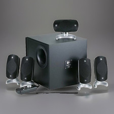 Logitech Z-5300e 5.1 THX Home Theater Speaker System Computer Surround Sound picture