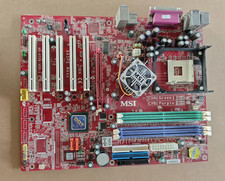 MSI 865PE Neo2‑P MS‑6728 Ver.1 Socket 478 ATX Motherboard AGP Retro Windows 98 picture