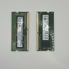 DDR4 Laptop RAM SODIMM Memory Lot of 2 OEM Kingston Samsung- Great Condition picture