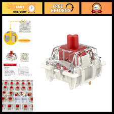 108 Pcs Pre-Lubed Gateron Red 3.0 Switches for RGB SMD Linear Gaming Keyboard picture