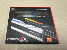 NEW G.SKILL TRIDENT Z5 RGB 32GB (2 x 16GB) DDR5 CL30 6400MHZ RAM MEMORY DIMM picture