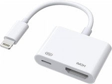 [Apple MFi Certified] Apple Lightning to HDMI Adapter for iPhone to TV, 1080P Di picture