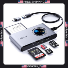 USB-C Multi Card Reader for SD, Micro SD, CF, M2, MS Cards 5 Slots picture