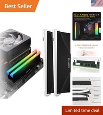 5V ARGB Memory RAM Cooler DDR Heatsink for DIY PC Game MOD Compatible with Au... picture