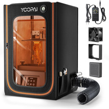 Pro Resin 3D Printer Enclosure with Adjustable Ventilation LED Light picture