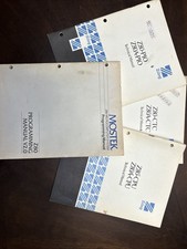 MOSTEK Z80 Microcomputer System Programming Manual V2.0 picture
