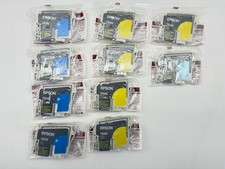10 Sealed Genuine Epson Stylus 2200 Ink Cartridges T034 Colors T0342 T0344 T0345 picture