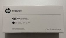 Genuine HP 981YC Black Ink Cartridge 372ml L0R20YC PageWide  Exp 03/2029 picture