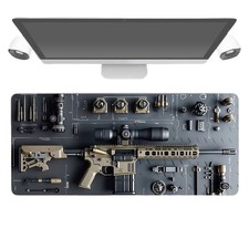 Gun Desk Mat Extended Gaming Mouse Pad Anti-Slip Rubber Mouse Pad picture