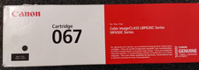 Canon 067 Black Toner Cartridge 5102C001 - OBN , D1 picture