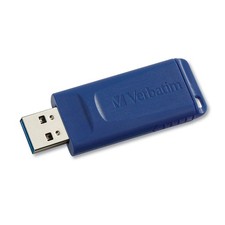 Verbatim Corporation 99121 5Pk 8Gb Usb 2.0 Flash Drive Blue Retractable picture