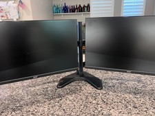 VIVO Dual Monitor Articulating Desk Stand Heavy Duty Mount Up to 27
