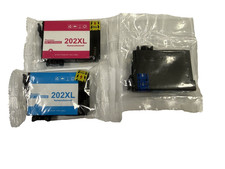 202XL Cyan Ink Cartridge-Unbranded-2 Cyan,1 Magenta picture