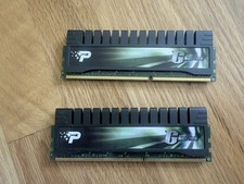 Patriot G Series 4gb DDR3 1600mhz Desktop Ram 2x2gb Tested. PGS34G1600ELK picture