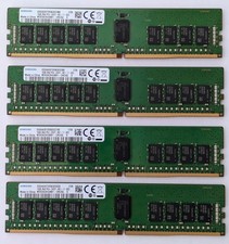 Samsung 64GB (4x16GB) DDR4-2400 ECC Server RAM 2Rx8 PC4-2400T (Lot of 4 16GB) picture
