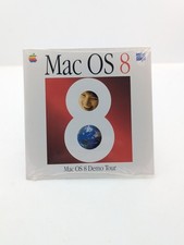 NOS Sealed Apple Mac OS 8 Demo Tour Disc Promo Vintage Software CD Computing picture