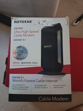 NETGEAR CM1000v2 DOCSIS 3.1 Cable Modem Tested & Working picture