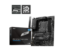 MSI PRO B760-P WIFI DDR4 LGA 1700 (12th/13th/14th Gen) motherboard, WiFi picture