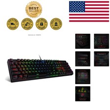 Ergonomic K582 RGB Gaming Keyboard, 104 Anti-Ghosting Keys & Custom Backlighting picture