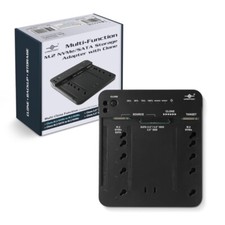 Vantec Multi-Function M.2 NVMe/SATA Storage Adapter with Clone picture