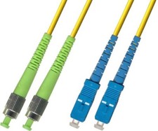10M Singlemode Duplex Fiber Optic Cable 9/125 FC APC SC UPC Patch Cable Network picture