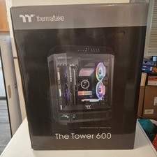 Thermaltake The Tower 600 Tempered Glass ATX Mid-Tower Chassis, Black picture