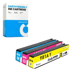 OSI Compatible Black Color Ink Cartridges Lot fits HP 981A for PageWide picture