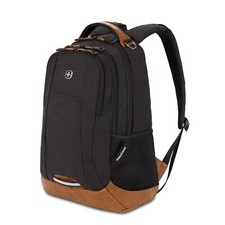 SwissGear 5505 Cecil 16” Laptop Backpack Black Canvas/Brown – Daily  picture