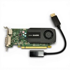 NVIDIA Quadro K420 2GB GDDR3 PCI-E DP DVI Graphics Card + HDMI Adapter picture