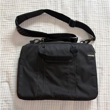 incase Black Padded Laptop w Large Strap and Small Handel  picture