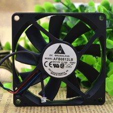 DELTA AFB0812LB 12V 0.14A 8CM 8015 Inverter Chassis Industrial Cooling Fan picture