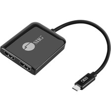 SIIG 1x2 USB-C to HDMI 4K60 MST Hub Splitter picture