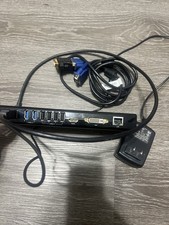 IOGEAR GUD300 USB 3.0 Docking Station HDMI DVI LAN Universal Laptop Black picture