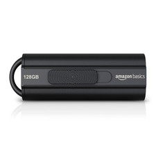 Amazon Basics Retractable USB 3.1 Flash Drive 128GB Black LS21USB128G1 picture