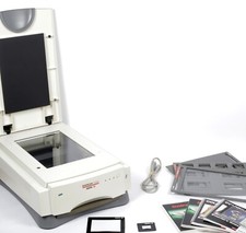 Agfa Duoscan T2500 SCSI Photo scanner + negative carriers and cables + software picture