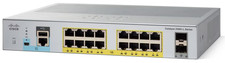 Cisco Catalyst 2960-L Series WS-C2960L-16PS-LL 16-Port PoE Switch WEB/GUI Ready picture
