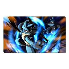 Lucario Board Game Pokemon Table Playmat TCG CCG Card Games Play Mat Mouse Pad picture